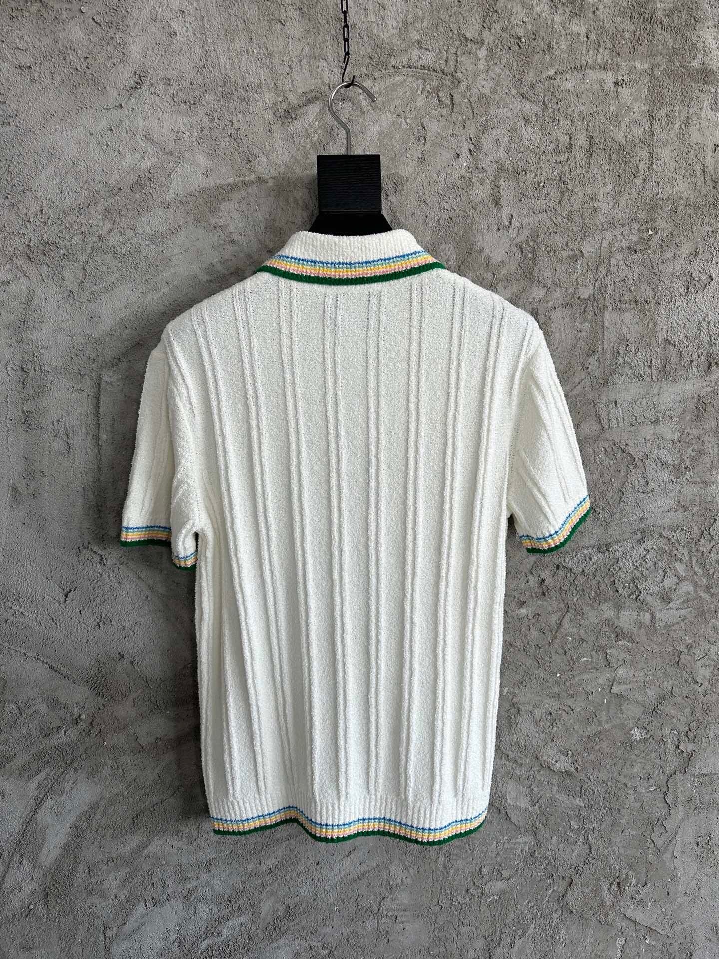 Casa Polo en coton mélangé bouclé côtelé