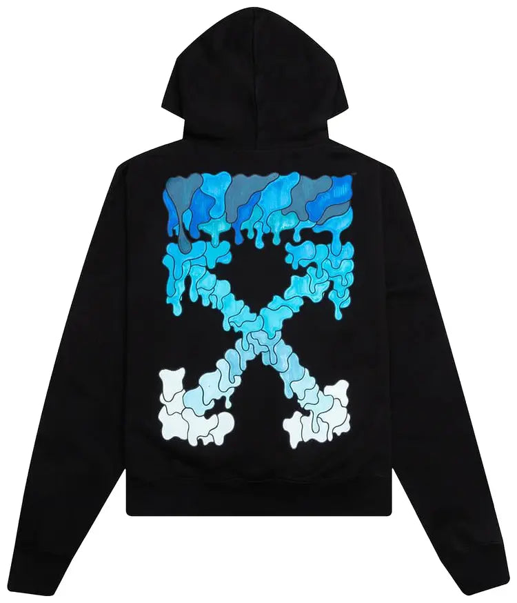 Sweat Off-white noir/bleu