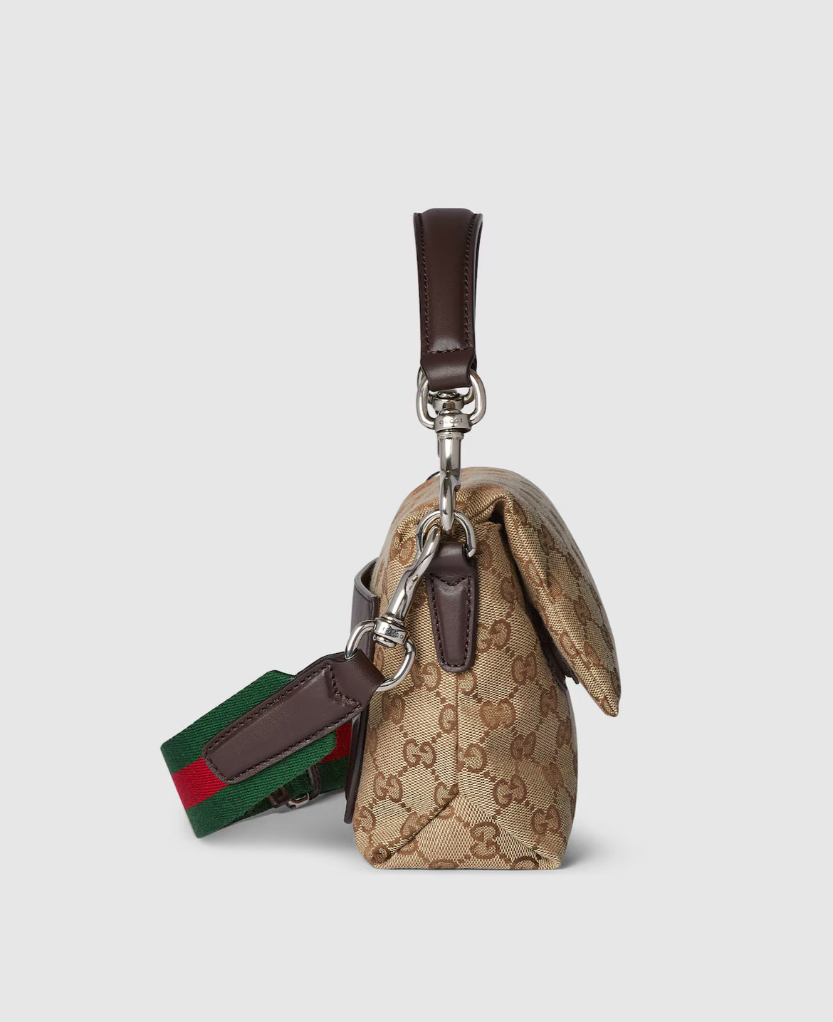 Sac à bandoulière en toile GG petit format