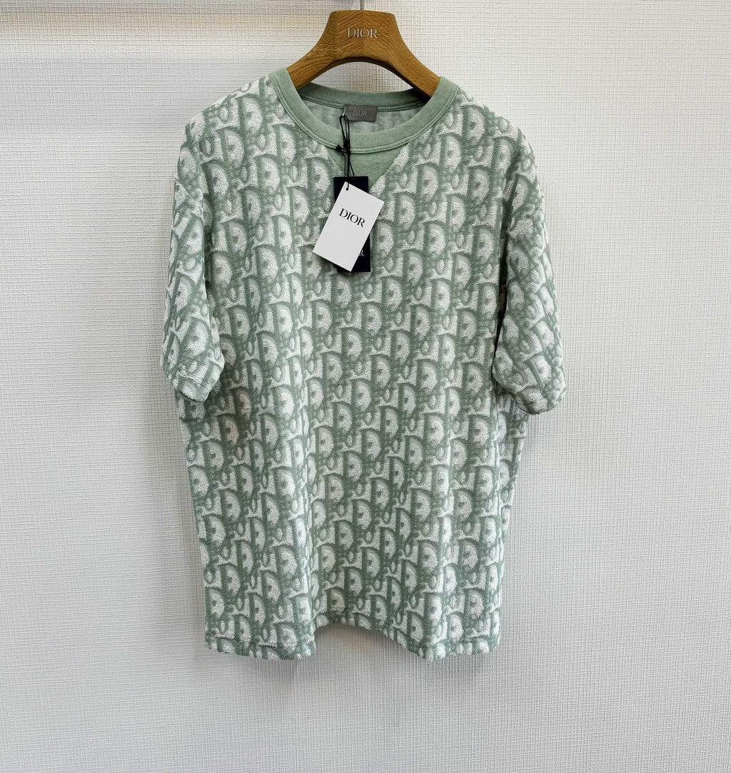 T-shirt cd Oblique, coupe relax vert