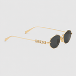 Lunettes de soleil ovales