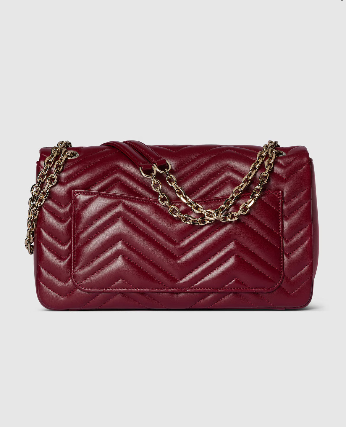 Sac à épaule grand format à motif GG Marmont