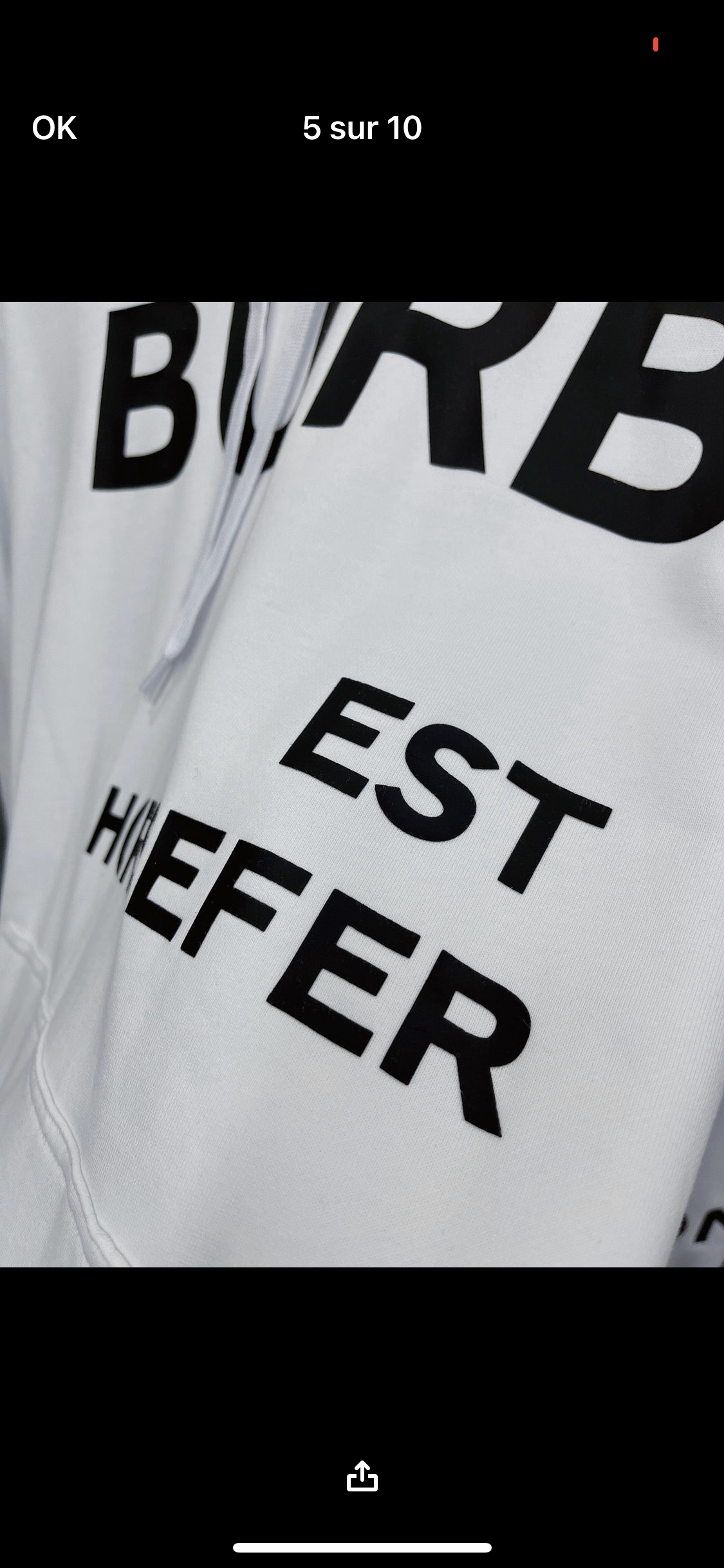 Sweat brb blanc