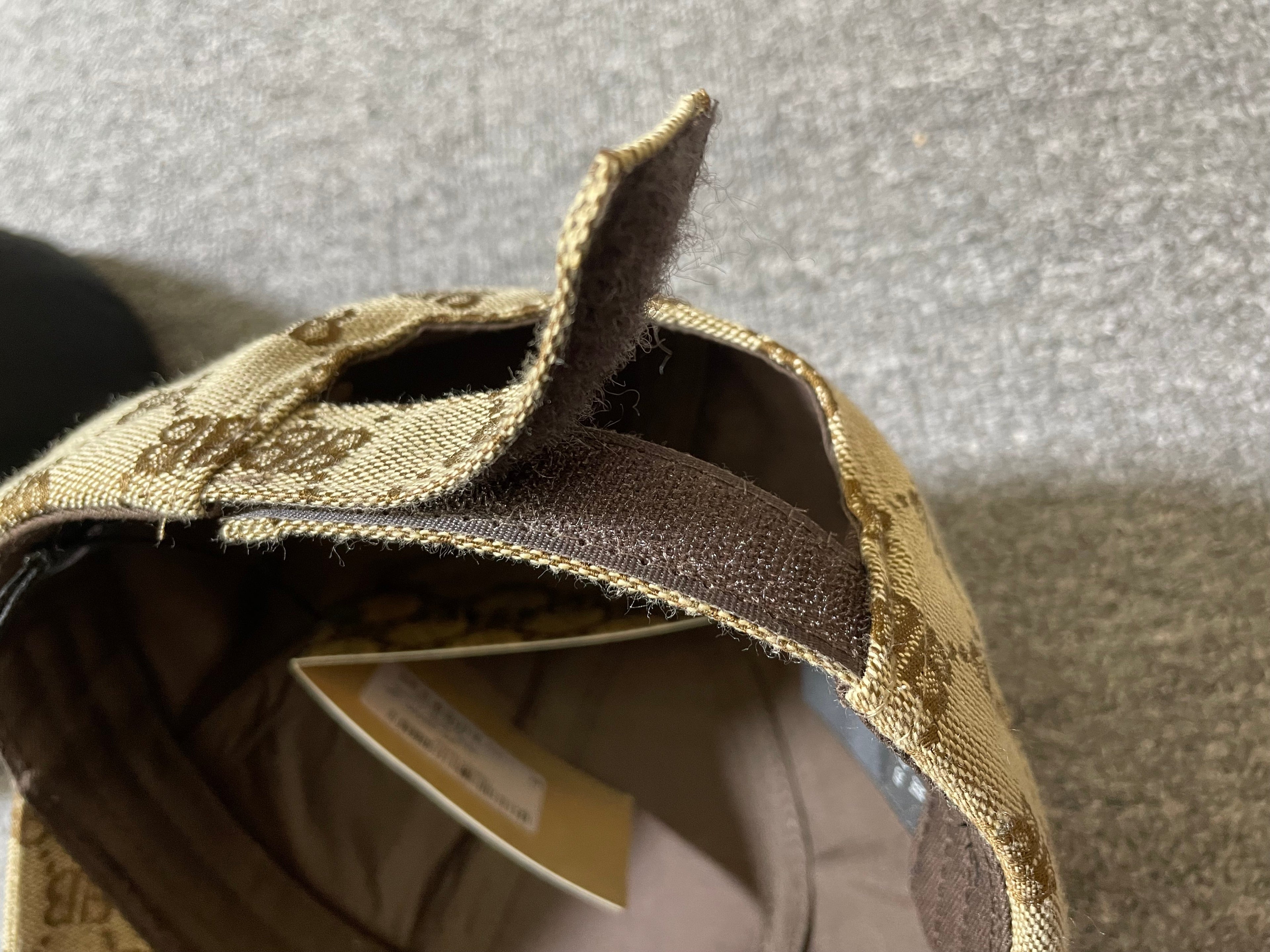 Casquette blncg x Gg marron