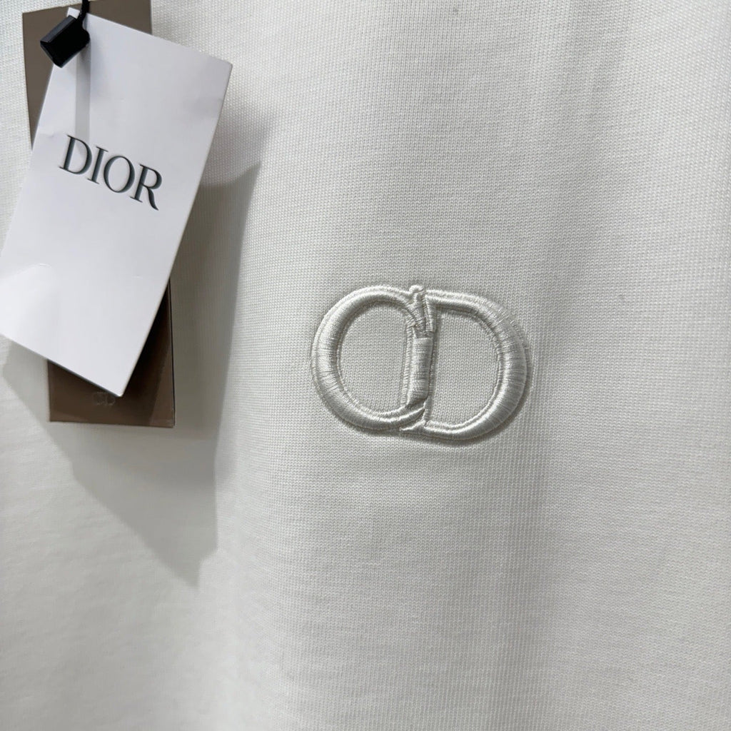 T-shirt CD Icon, coupe relax blanc