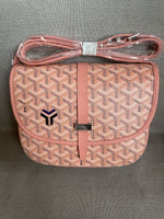 Sac Belvédère  limited édition Rose cuir.