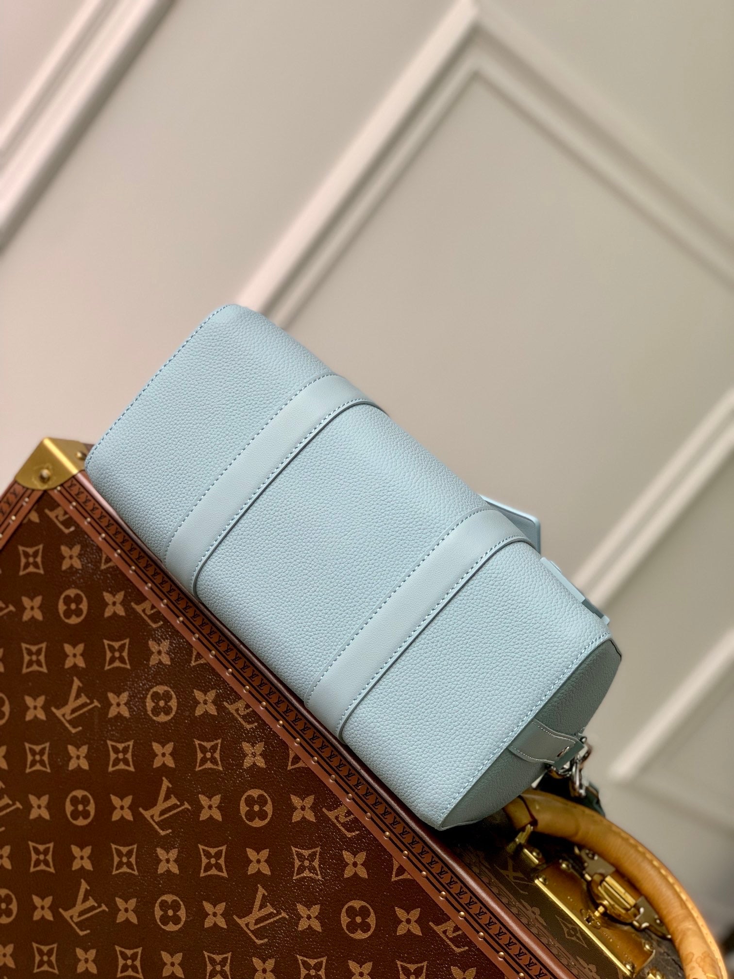 Sac keepall city bleu glacier 10/10
