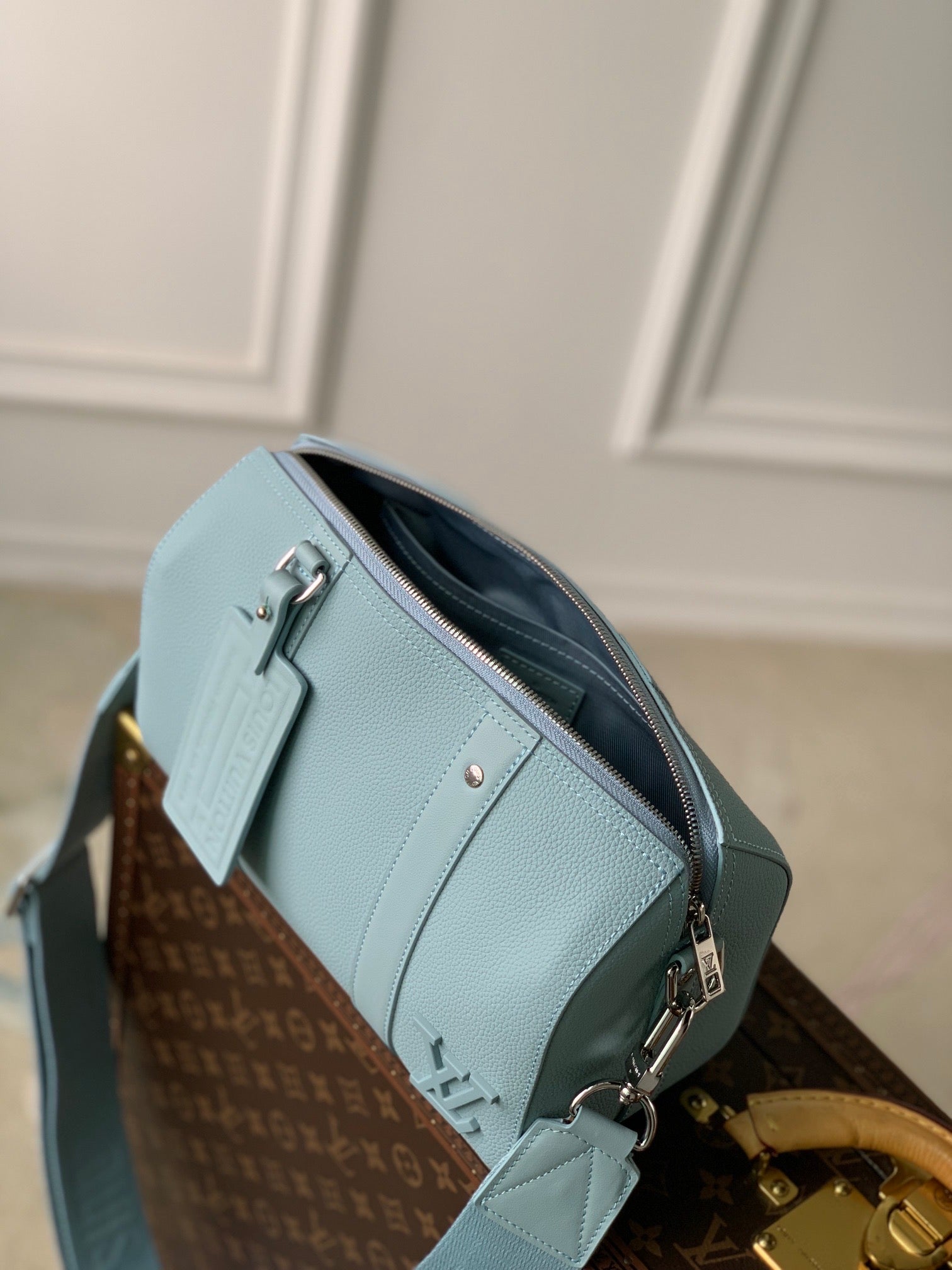 Sac keepall city bleu glacier 10/10