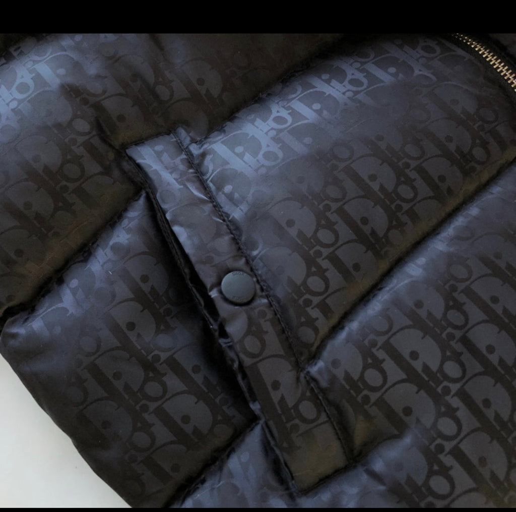 Veste Cd en maille noir facture