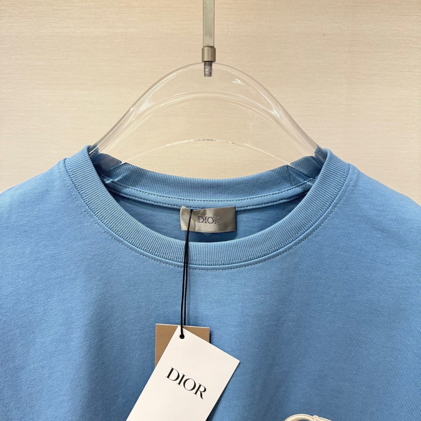 T-shirt CD Icon, coupe relax bleu