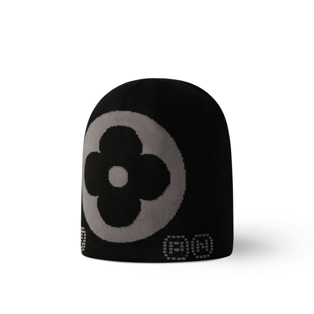 Bonnet et Écharpe LV Fit Monogram Noir