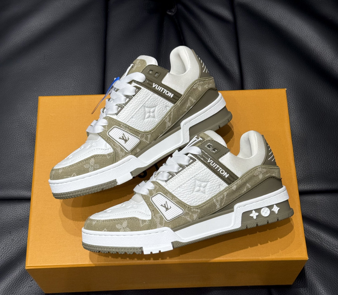 Sneakers Lv trainers kaki 2025