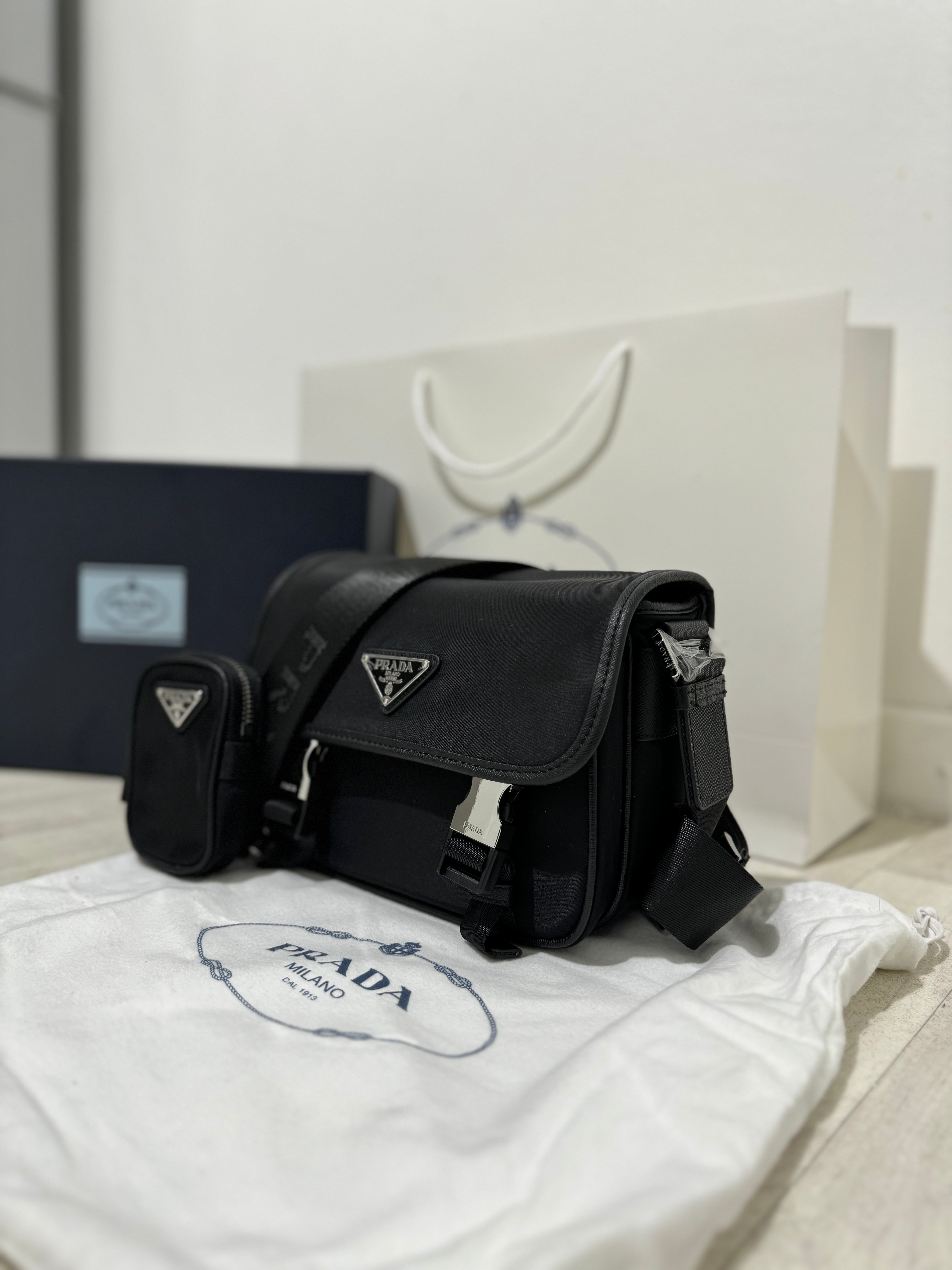 Sacoche prd Noir nylon  facture