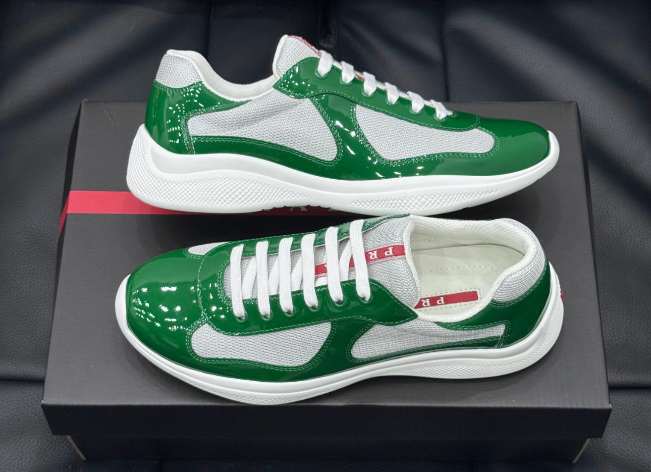 Sneakers Prd America ´ s Cup Gomme & tissu bike green 10/10 V3S