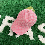 Casquette GG rose
