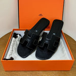 Hermes - Claquettes Noir
