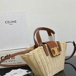 C­eli­ne - Classic Panier Teen Couffin Wicker Natural