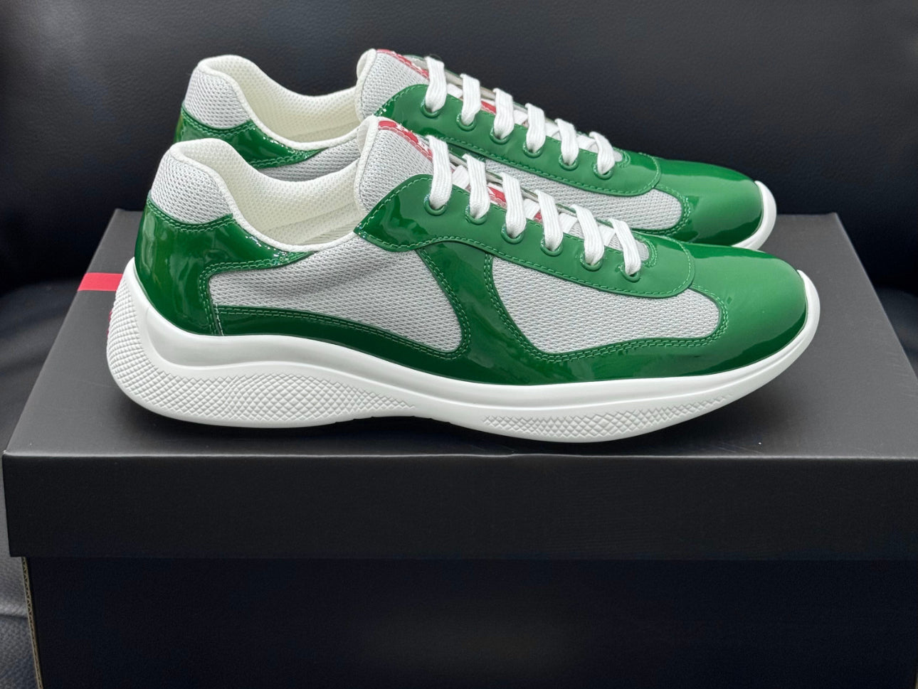 Sneakers Prd America ´ s Cup Gomme & tissu bike green 10/10 V3S