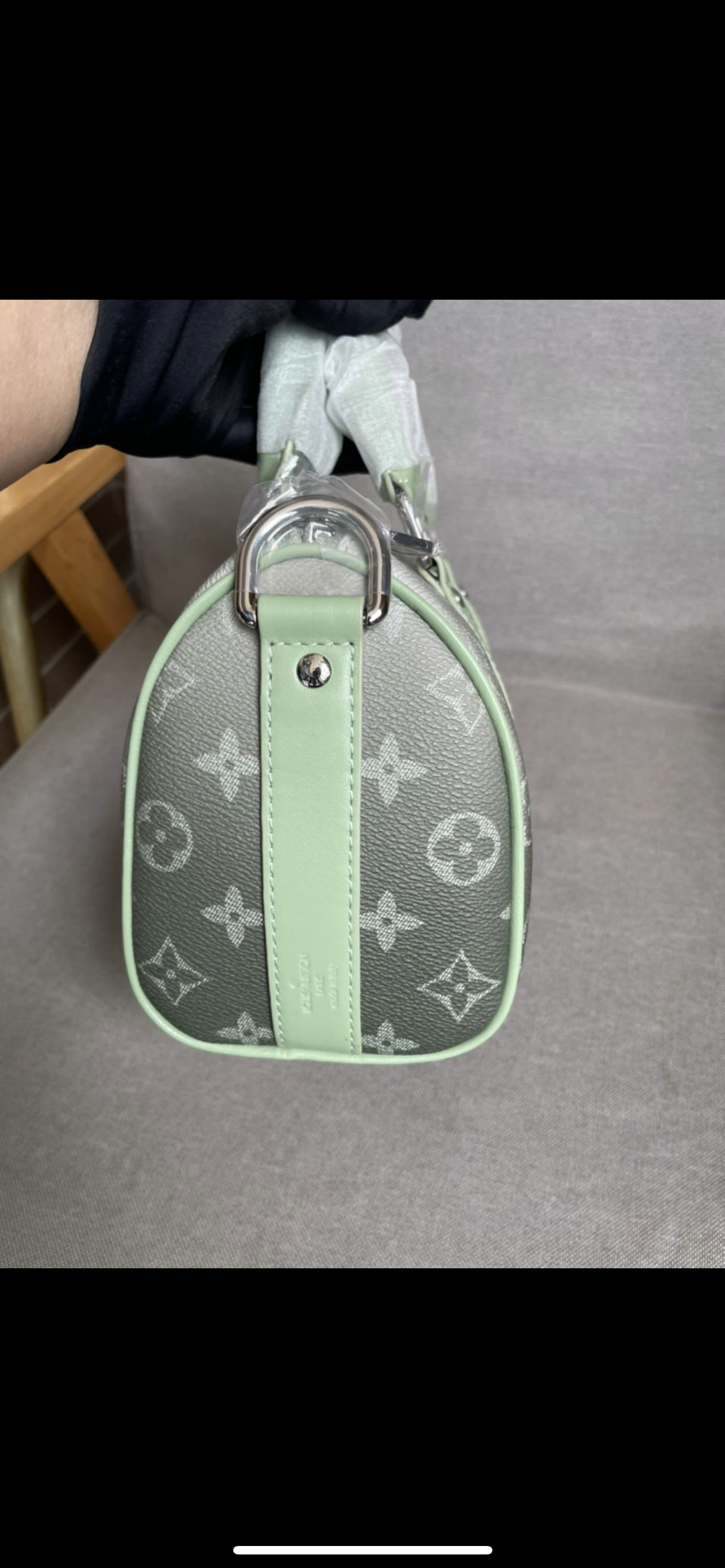 Sac keepall Grey vert 25 10/10