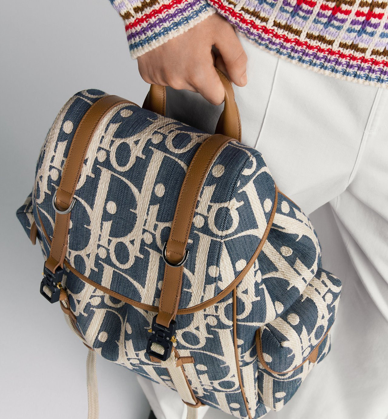 Sac à dos à rabat Dior Hit The Road