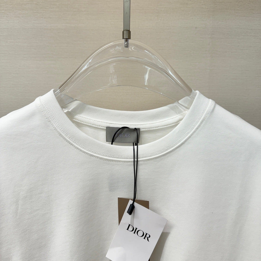 T-shirt CD Icon, coupe relax blanc