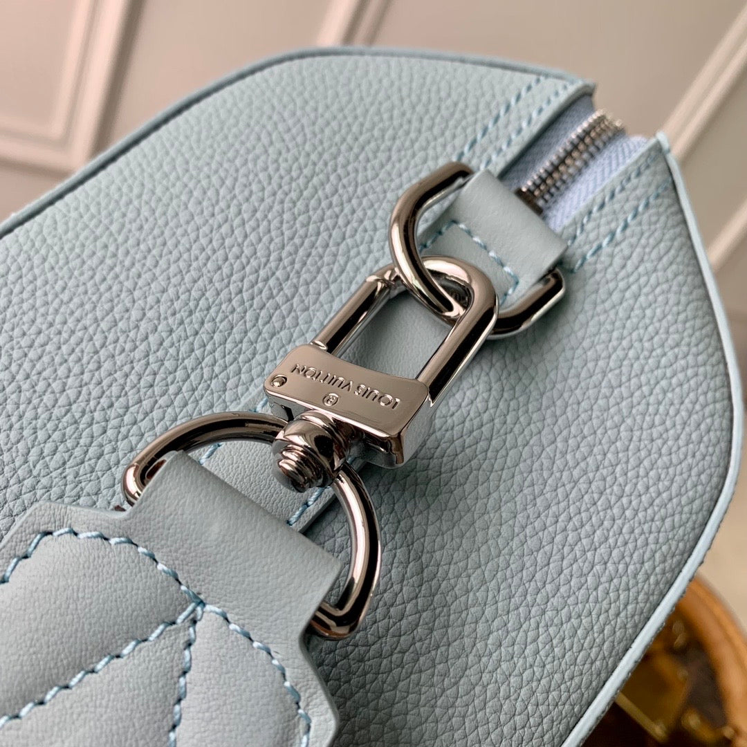 Sac keepall city bleu glacier 10/10