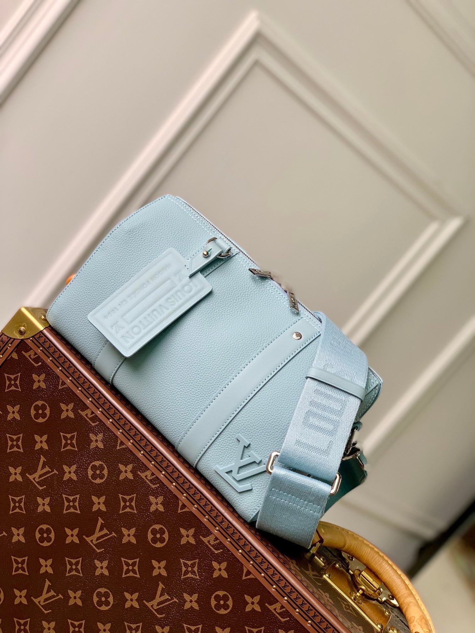 Sac keepall city bleu glacier 10/10