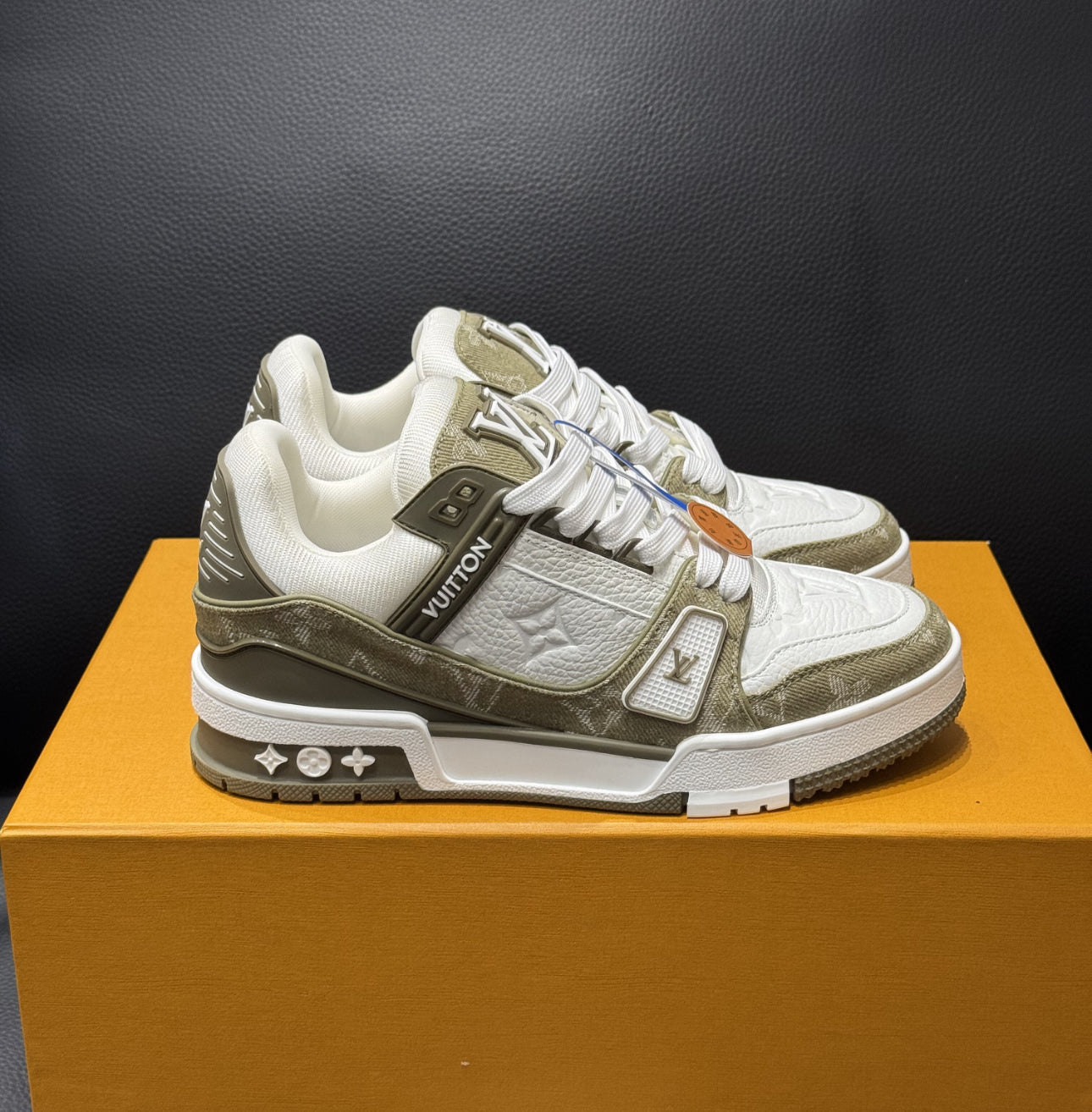 Sneakers Lv trainers kaki 2025