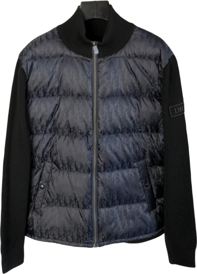 Veste Cd en maille noir facture