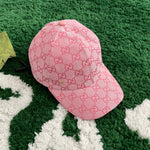 Casquette GG rose