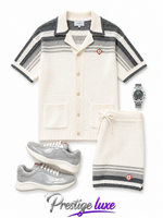 Ensemble Prestigeluxe Casa x Prada gris