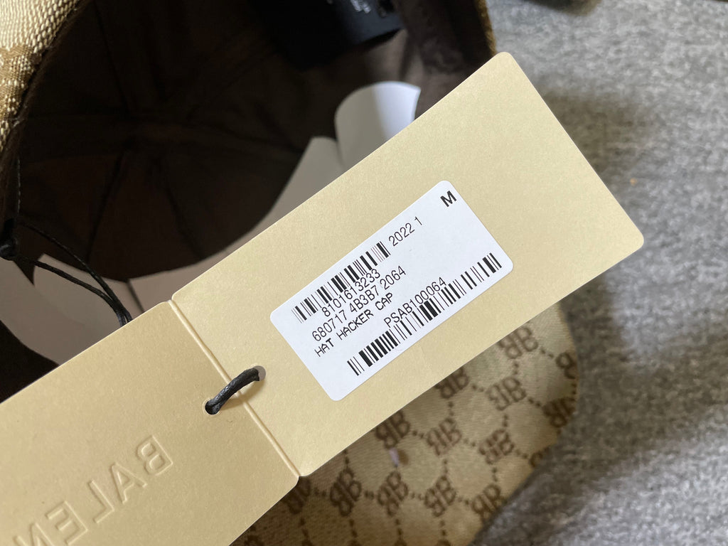 Casquette blncg x Gg marron