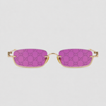 Lunettes de soleil rectangulaires