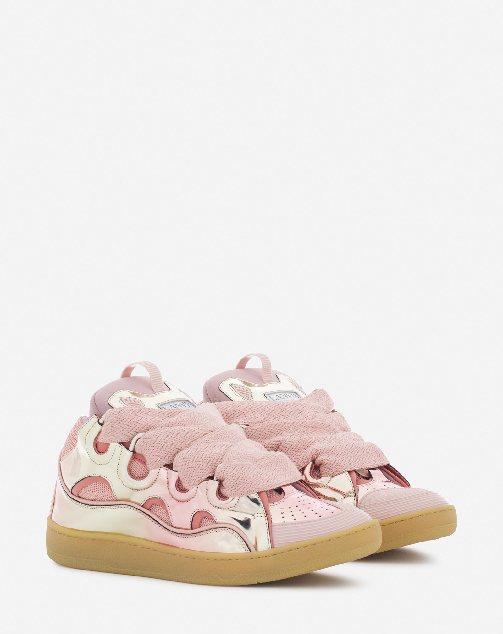 Lanvin Curb Metallic Pink