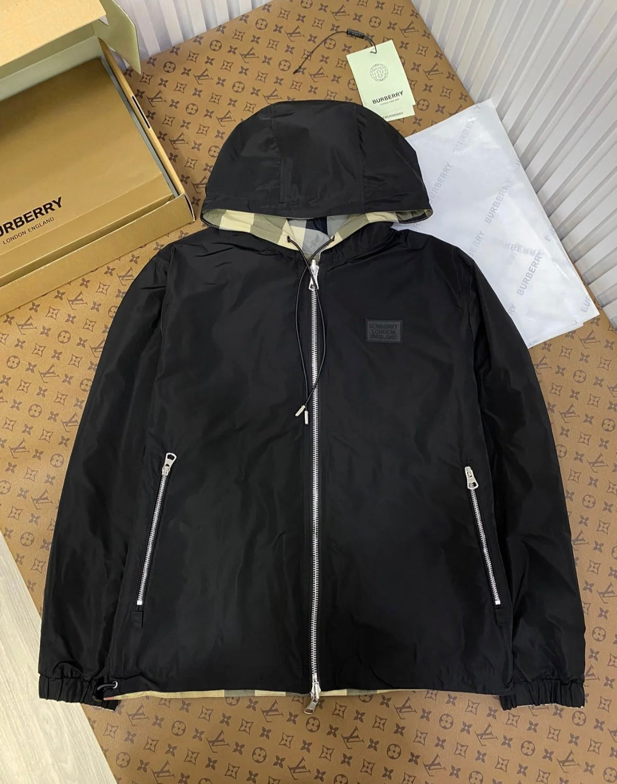 Veste Burberry réversible