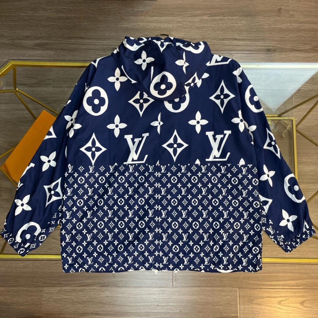 Veste LV bleu monogramme