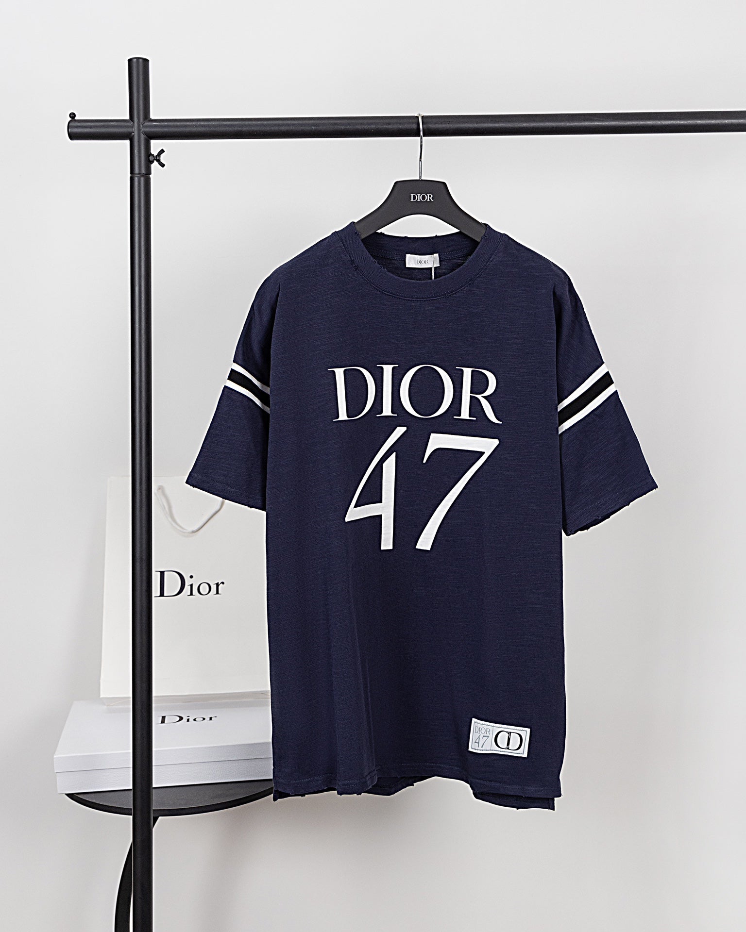 Tee-shirt dior bleu