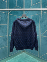Veste Bleu monogramme