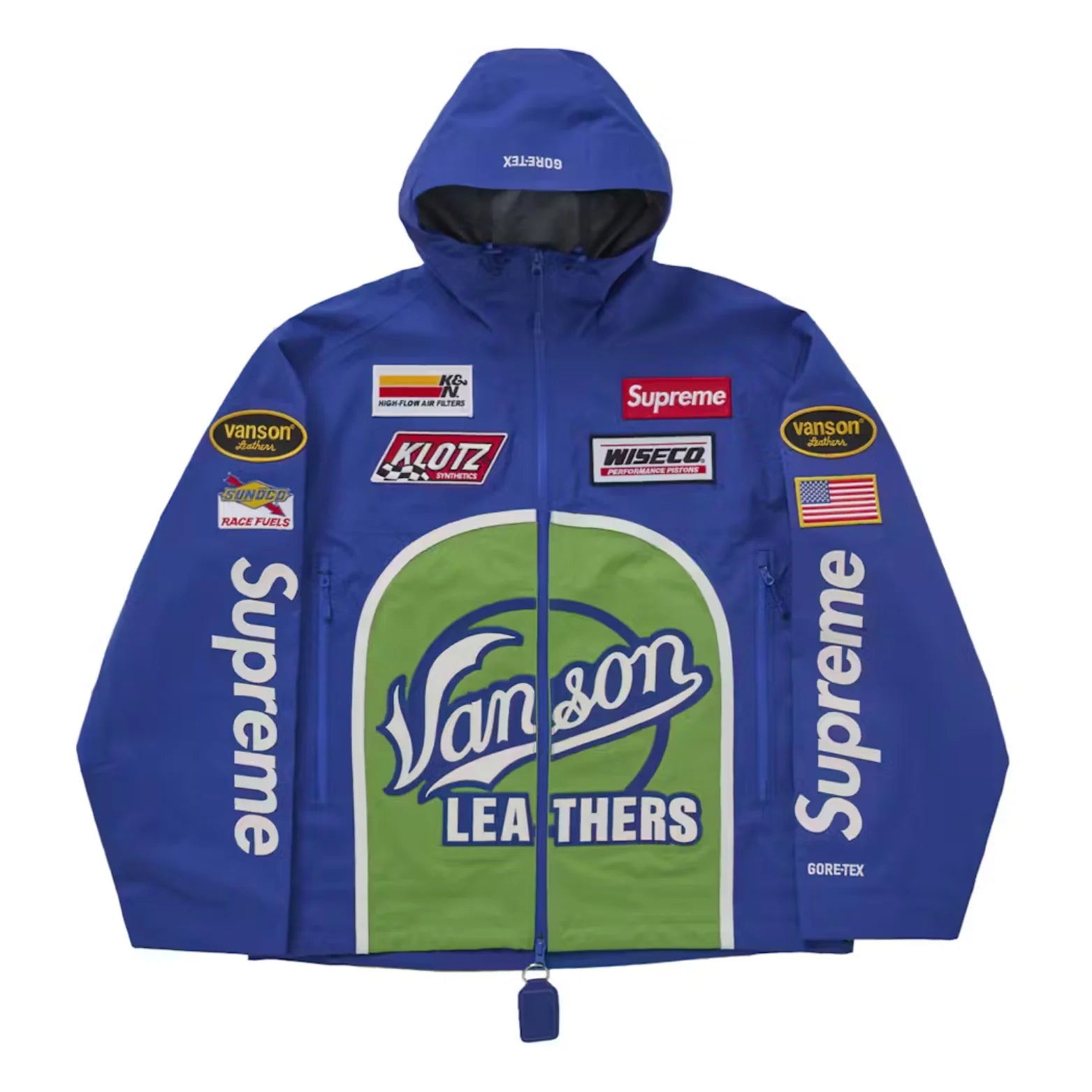 Veste Supreme bleu