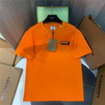 Tee-shirt burberry noir/orange