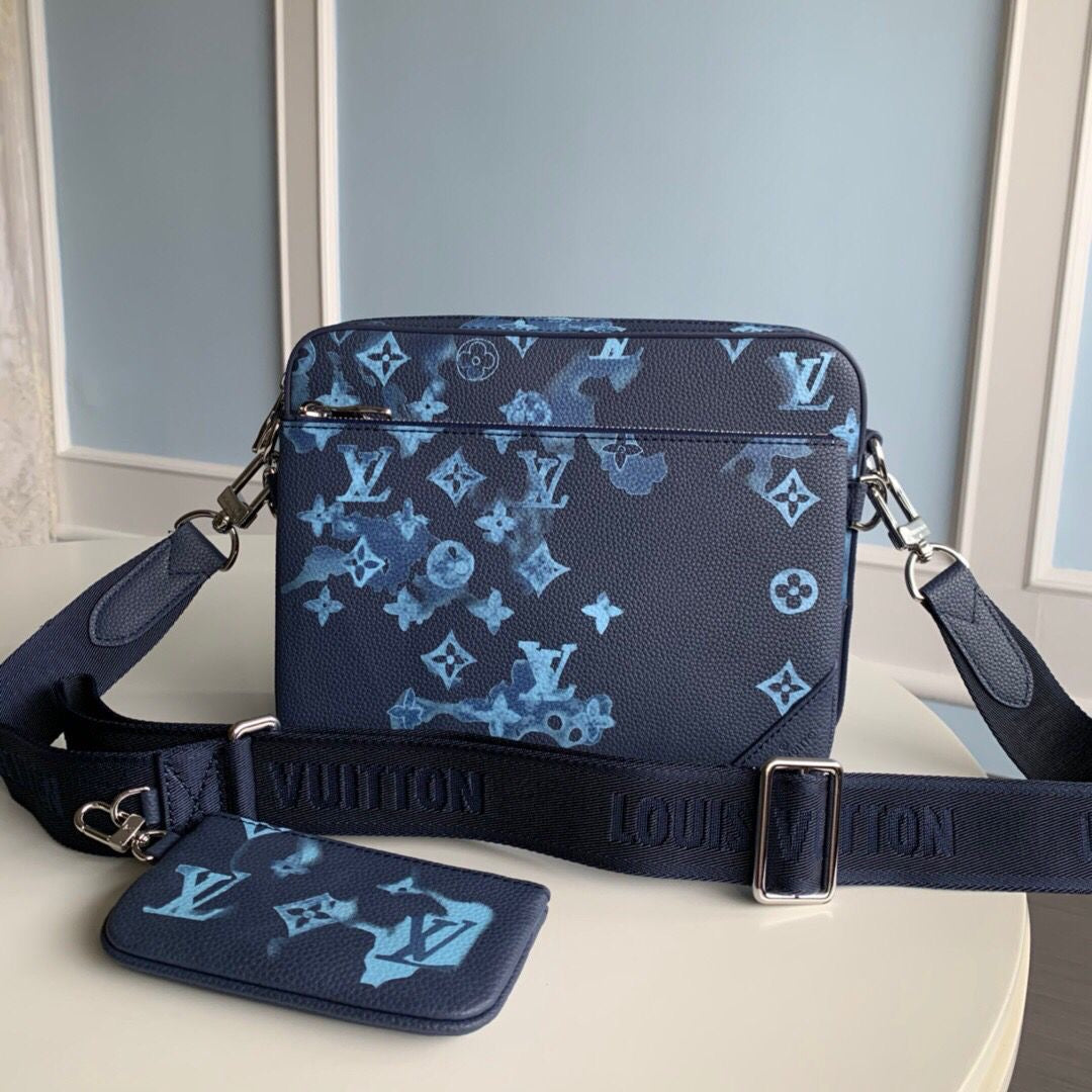 Sacoche lv bleu