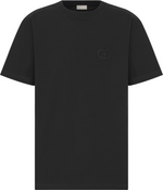 T-shirt CD Icon, coupe relax Jersey de coton noir