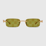 Lunettes de soleil rectangulaires