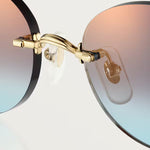 Lunettes solaires décor classique