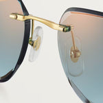 Lunettes solaires décor classique de cartier