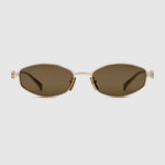 Lunettes de soleil ovales