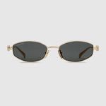 Lunettes de soleil ovales