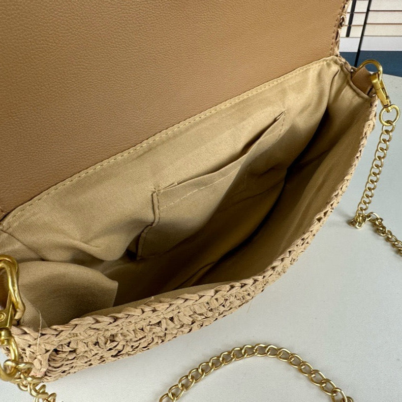 YSL - KATE 99 TASSEL IN RAFFIA