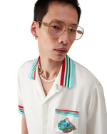 Casa Way World Series Short Sleeve Silk Shirt