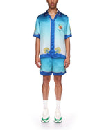 Coquillage Coloré Silk Shirt